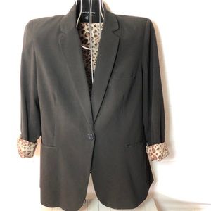 Plus size black Blazer